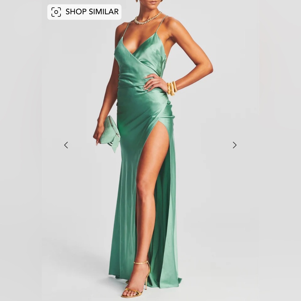 Ser.O.Ya Emma Silk Gown in Feldspar